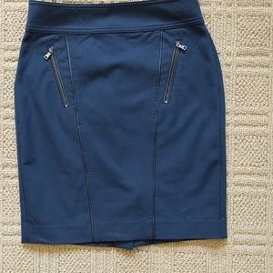 Ann Taylor Navy pencil skirt